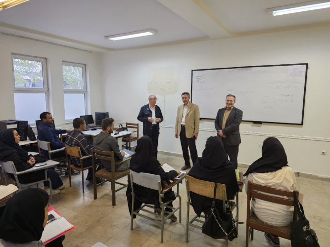 بازدید سرپرست دانشگاه جامع علمی کاربردی  استان آذربایجان شرقی از مرکز آموزش علمی کاربردی مدیریت صنعتی تبریز