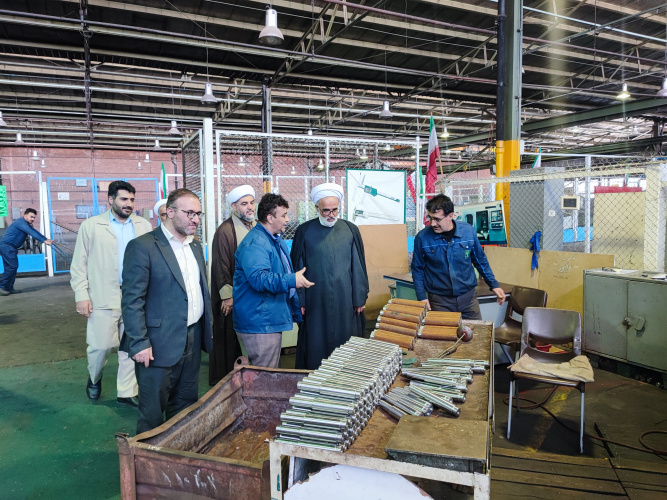 گزارش تصویری بازدید حجت الاسلام والمسلمین دکتر نصیری فرد مسئول نهاد نمایندگی مقام معظم رهبری در دانشگاه جامع علمی کاربردی از مرکز آموزش علمی کاربردی ماشین سازی تبریز