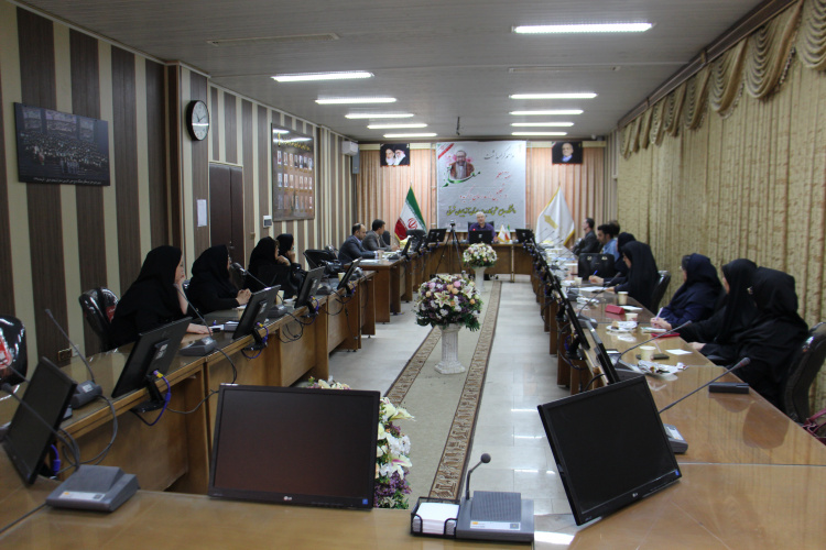 جلسه توجیهی نحوه برگزاری امتحانات در دانشگاه جامع علمی کاربردی استان آذربایجان شرقی برگزار شد