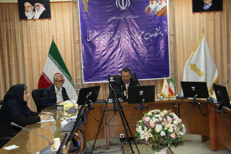 انتخابات استانی دبیران انجمن های علمی و کانون های فرهنگی  دانشگاه جامع علمی کاربردی استان آذربایجان شرقی برگزار شد